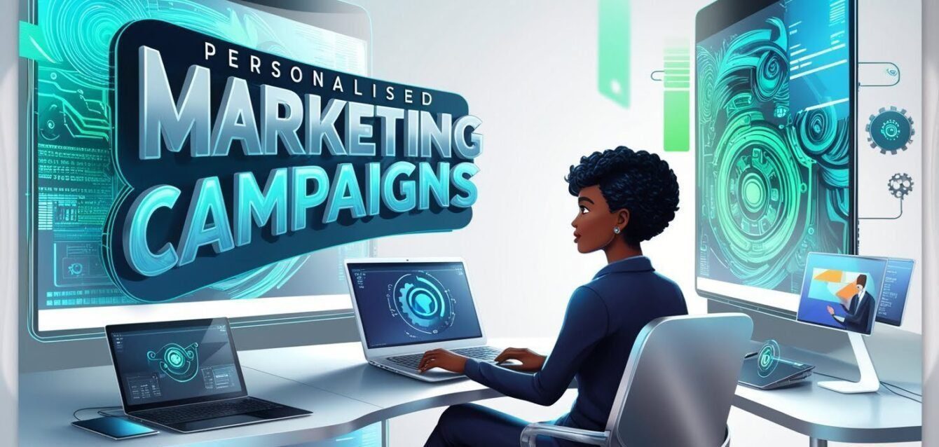 Default_A_futuristic_hightech_illustration_of_a_marketer_with_2