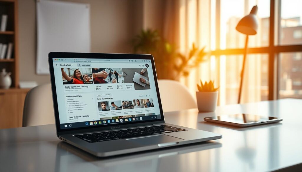 GMB listing optimization with visual content