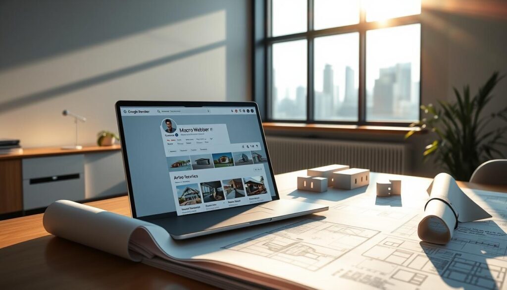 Google Business Profile optimization for architects