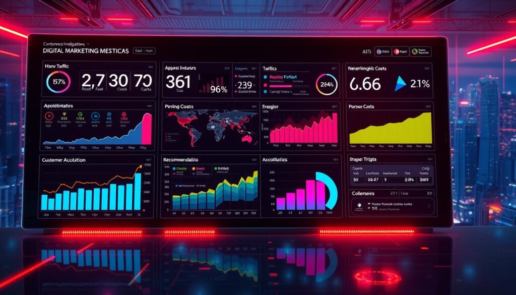 digital marketing ROI metrics analysis