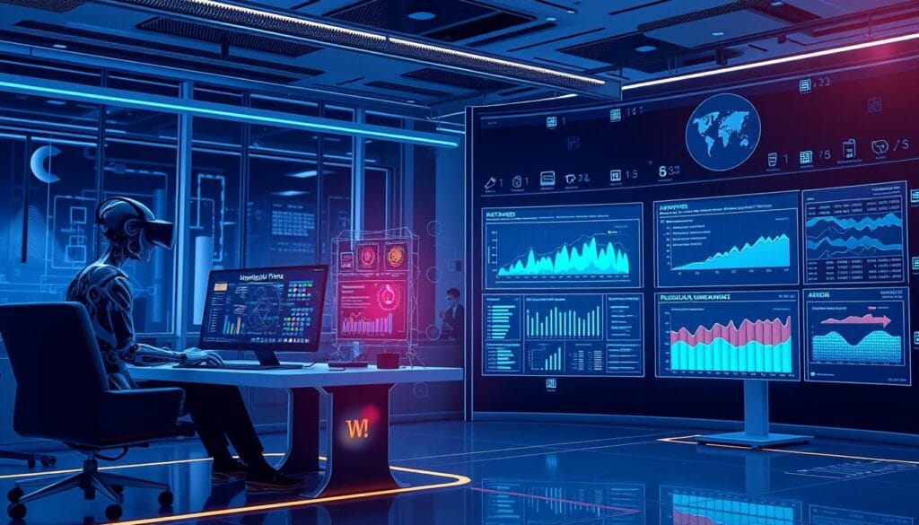 Future trends in wealth management showing emerging technologies and client experiences
