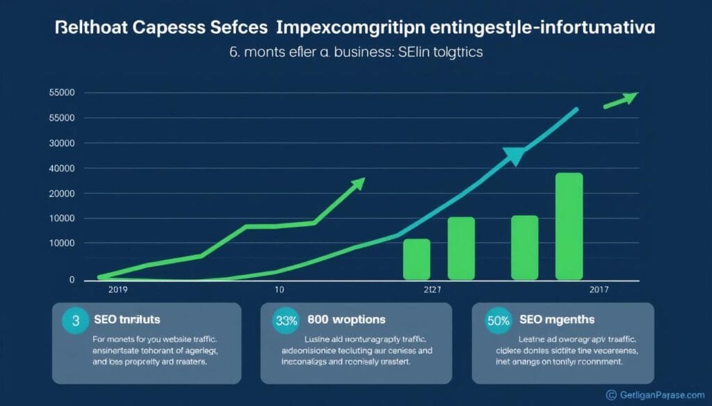 Graph showing business growth after hiring an SEO Agency in Kolkata