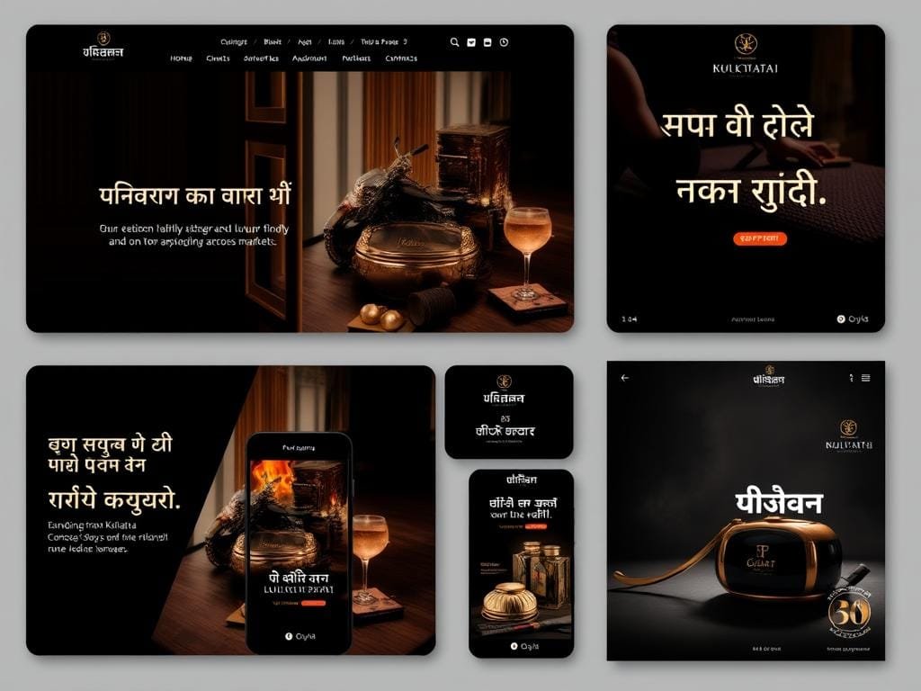 Hindi language digital marketing content for national reach from Kolkata