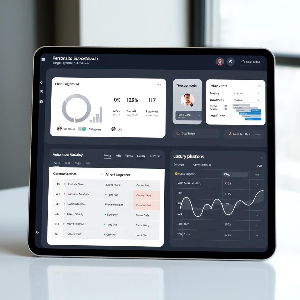 Personalized outreach automation dashboard for luxury client communications Personalized outreach automation dashboard for luxury client communications