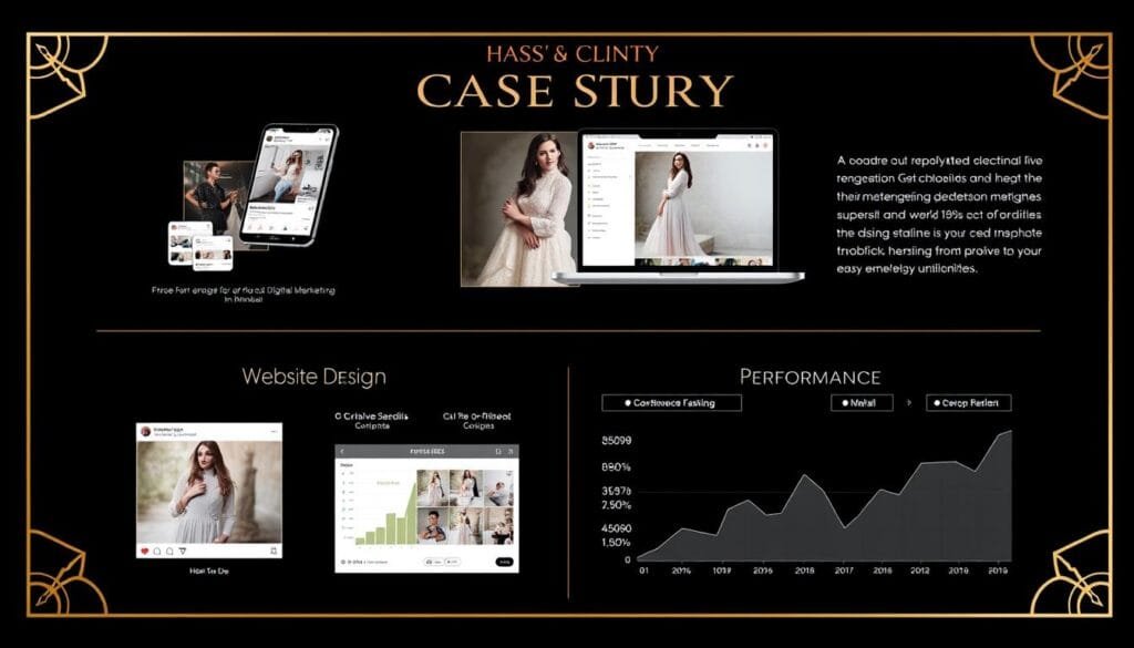 Premium fashion brand digital marketing case study from Digital Marketing Agency in Mumbai