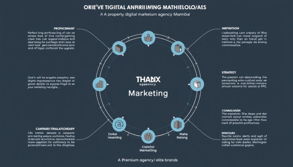 Proprietary digital marketing methodology diagram from Digital Marketing Agency in Mumbai