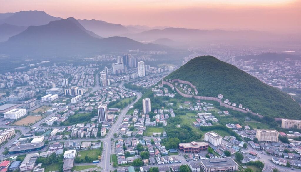 Siliguri cityscape showing its strategic location as a business hub