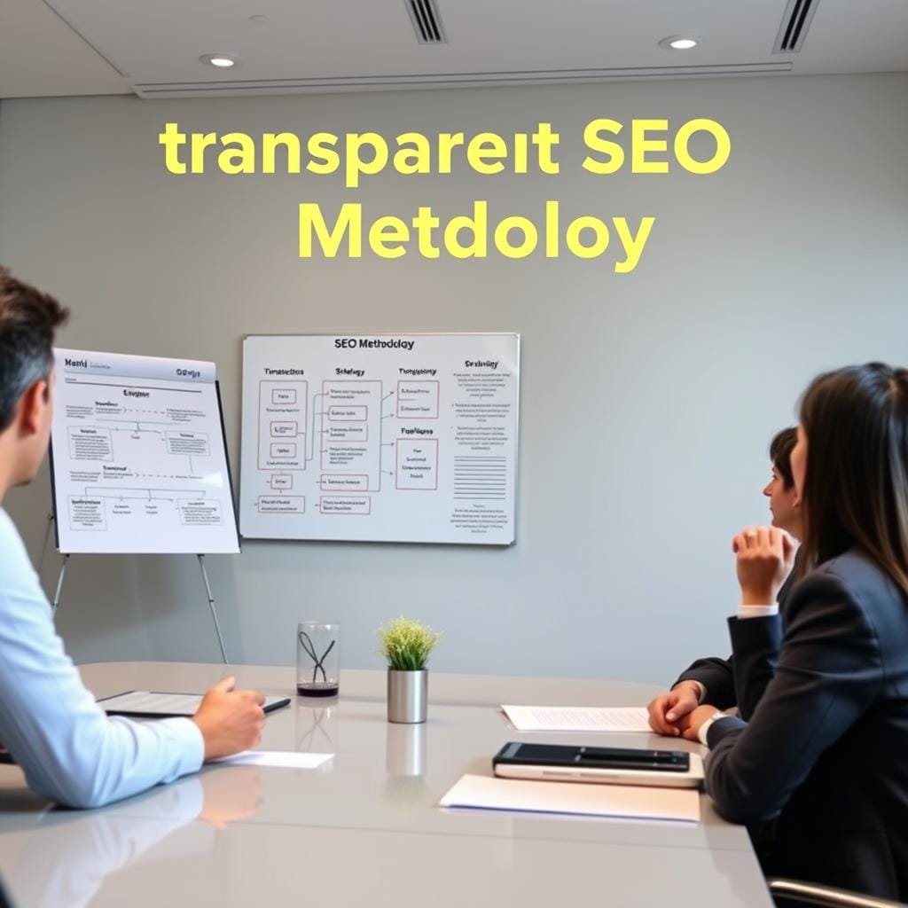 Transparent SEO methodology presentation for Siliguri client