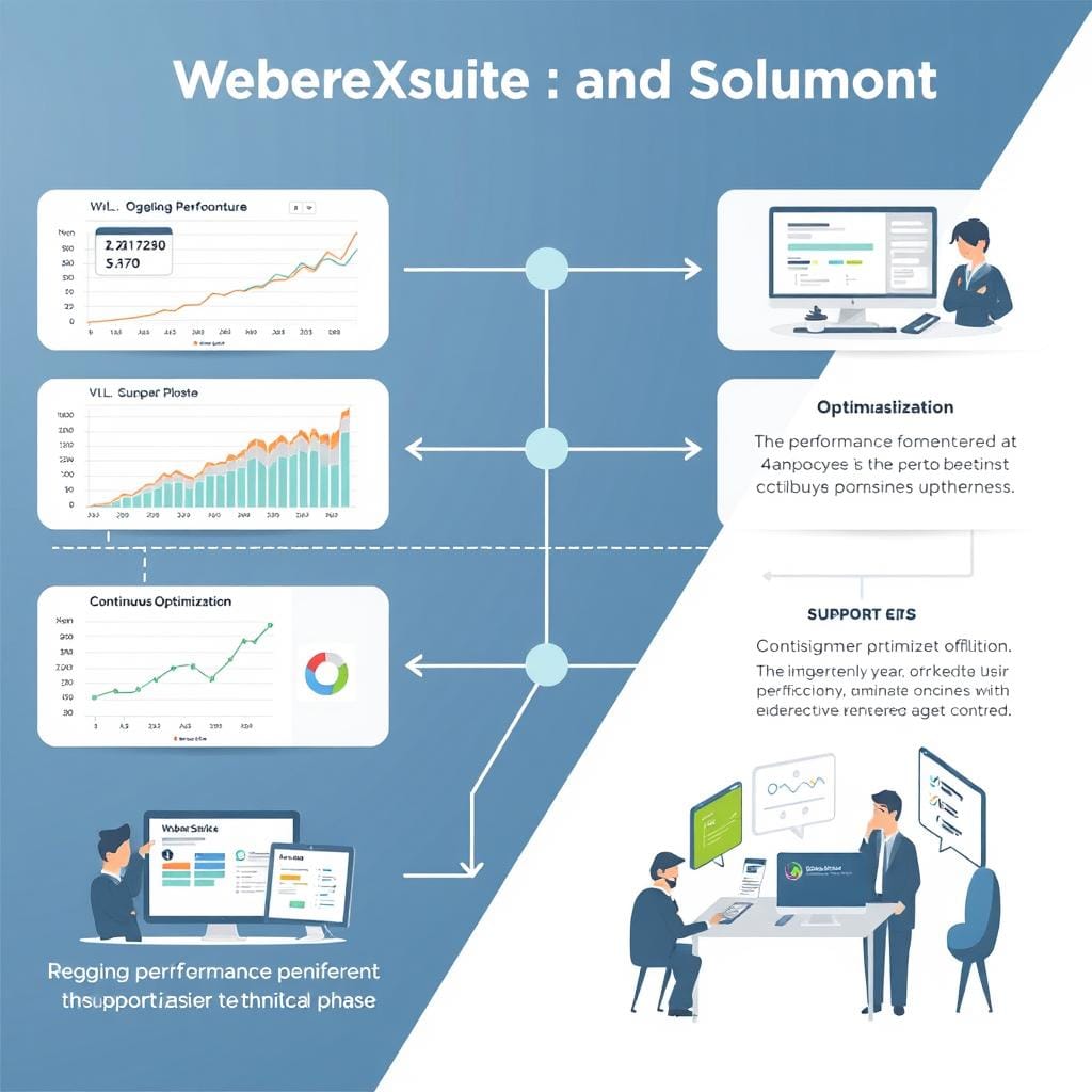 WebberXSuite™ optimization and support phase visualization WebberXSuite™ optimization and support phase visualization