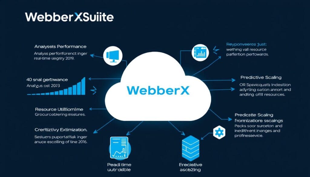 WebberXSuite™ performance optimization engine showing AI-driven improvements
