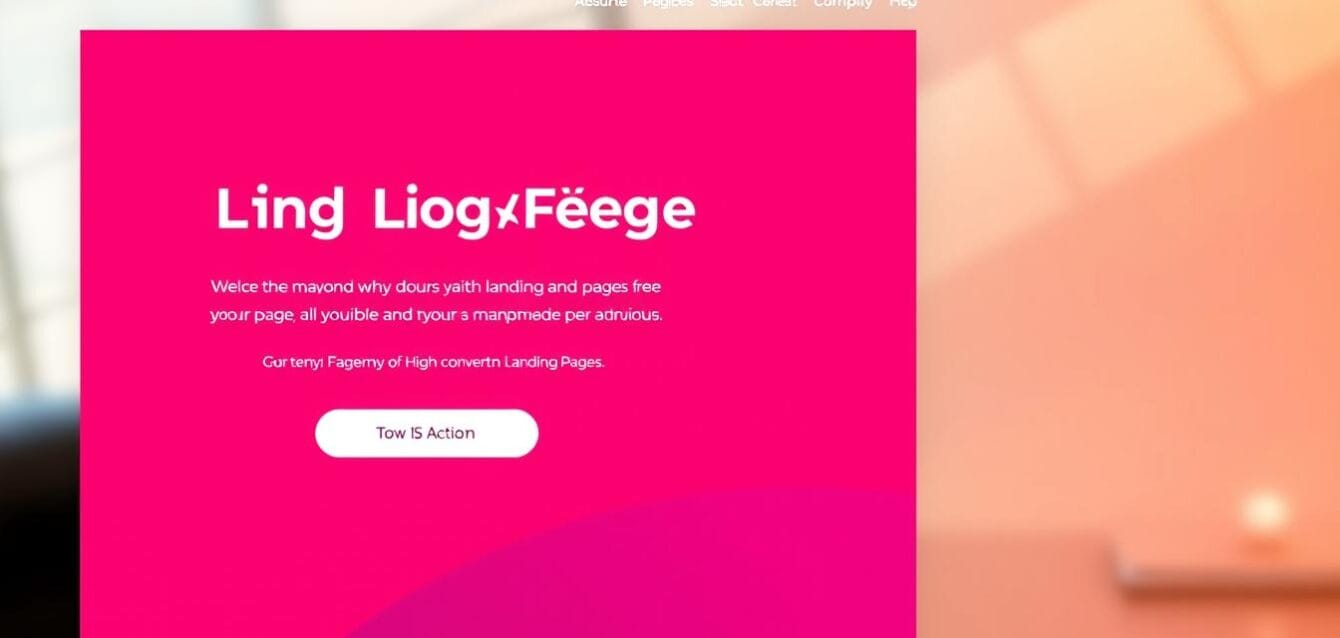 UX & Landing Page Design