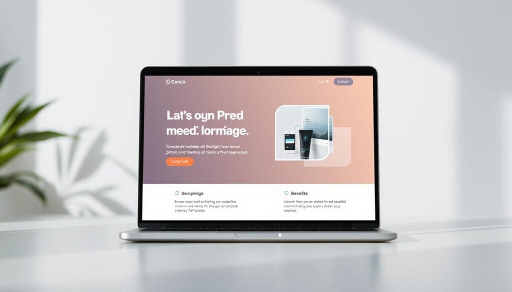landing page