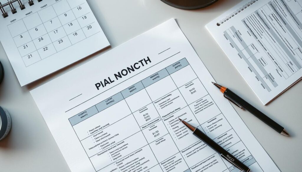six-month plan