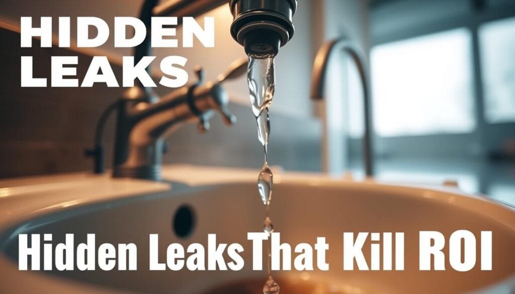 water leaks